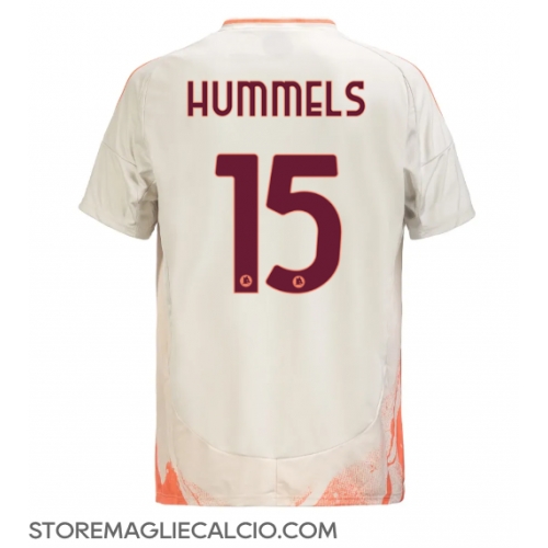 AS Roma Mats Hummels #15 Maglia Gara Trasferta Repliche 2024-25 Maniche Corte AS Roma Mats Hummels #15 Maglia Gara Trasferta Repliche 2024-25 Maniche Corte